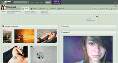 Desktop Screenshot of missjessup.deviantart.com