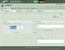 Tablet Screenshot of london211.deviantart.com