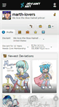 Mobile Screenshot of marth-lovers.deviantart.com