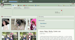Desktop Screenshot of kaoruhatori.deviantart.com