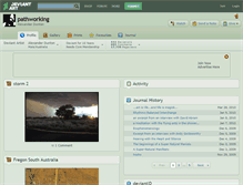 Tablet Screenshot of pathworking.deviantart.com