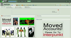 Desktop Screenshot of okashichan.deviantart.com