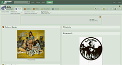 Desktop Screenshot of dirty.deviantart.com