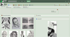 Desktop Screenshot of cikoo.deviantart.com
