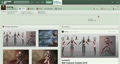 Desktop Screenshot of morrog.deviantart.com
