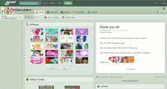 Desktop Screenshot of cmc-lover.deviantart.com