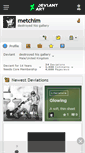 Mobile Screenshot of metchim.deviantart.com