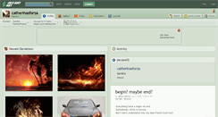 Desktop Screenshot of catherinasforza.deviantart.com
