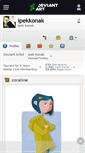 Mobile Screenshot of ipekkonak.deviantart.com
