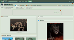 Desktop Screenshot of madhatter10-6.deviantart.com