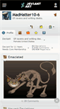 Mobile Screenshot of madhatter10-6.deviantart.com