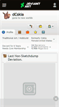 Mobile Screenshot of dcskia.deviantart.com