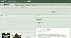 Desktop Screenshot of dess1313.deviantart.com