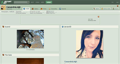 Desktop Screenshot of cassandraleigh.deviantart.com