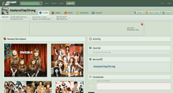 Desktop Screenshot of joselynestaystrong.deviantart.com