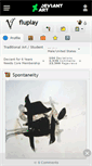 Mobile Screenshot of fluplay.deviantart.com