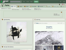 Tablet Screenshot of fluplay.deviantart.com