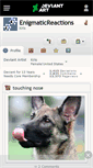 Mobile Screenshot of enigmaticreactions.deviantart.com