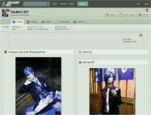Tablet Screenshot of ins4nn13ty.deviantart.com