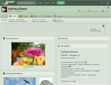 Tablet Screenshot of dxbyallicioouss.deviantart.com
