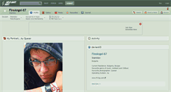 Desktop Screenshot of fireangel-87.deviantart.com