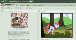 Desktop Screenshot of lilcinnamon.deviantart.com