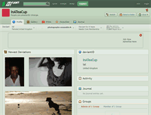 Tablet Screenshot of inateacup.deviantart.com