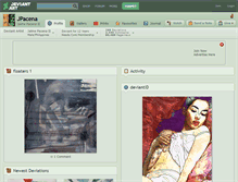 Tablet Screenshot of jpacena.deviantart.com