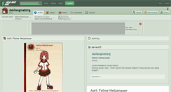 Desktop Screenshot of dakilangmatsing.deviantart.com