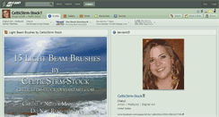 Desktop Screenshot of celticstrm-stock.deviantart.com