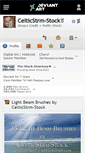 Mobile Screenshot of celticstrm-stock.deviantart.com