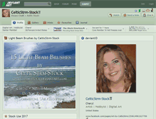 Tablet Screenshot of celticstrm-stock.deviantart.com