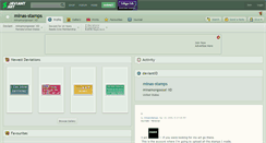 Desktop Screenshot of minas-stamps.deviantart.com