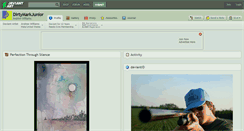 Desktop Screenshot of dirtymarkjunior.deviantart.com