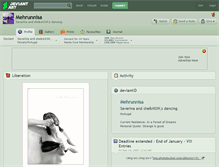 Tablet Screenshot of mehrunnisa.deviantart.com