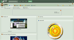 Desktop Screenshot of clutch.deviantart.com