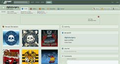 Desktop Screenshot of digitalsurgery.deviantart.com
