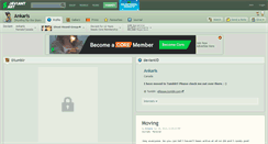 Desktop Screenshot of ankaris.deviantart.com