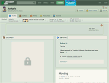 Tablet Screenshot of ankaris.deviantart.com