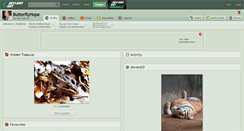 Desktop Screenshot of butterflyhope.deviantart.com