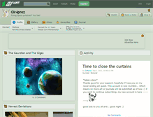 Tablet Screenshot of gir4prez.deviantart.com