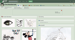 Desktop Screenshot of gthelittlestmermaid.deviantart.com