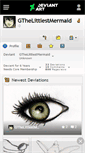 Mobile Screenshot of gthelittlestmermaid.deviantart.com
