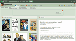 Desktop Screenshot of darkravenkiki.deviantart.com