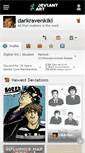 Mobile Screenshot of darkravenkiki.deviantart.com