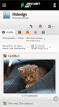 Mobile Screenshot of irdesign.deviantart.com