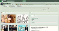 Desktop Screenshot of kat-tun-fan-club.deviantart.com