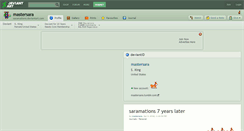 Desktop Screenshot of mastersara.deviantart.com