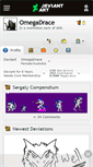 Mobile Screenshot of omegadrace.deviantart.com