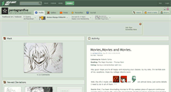 Desktop Screenshot of pentagramfive.deviantart.com
